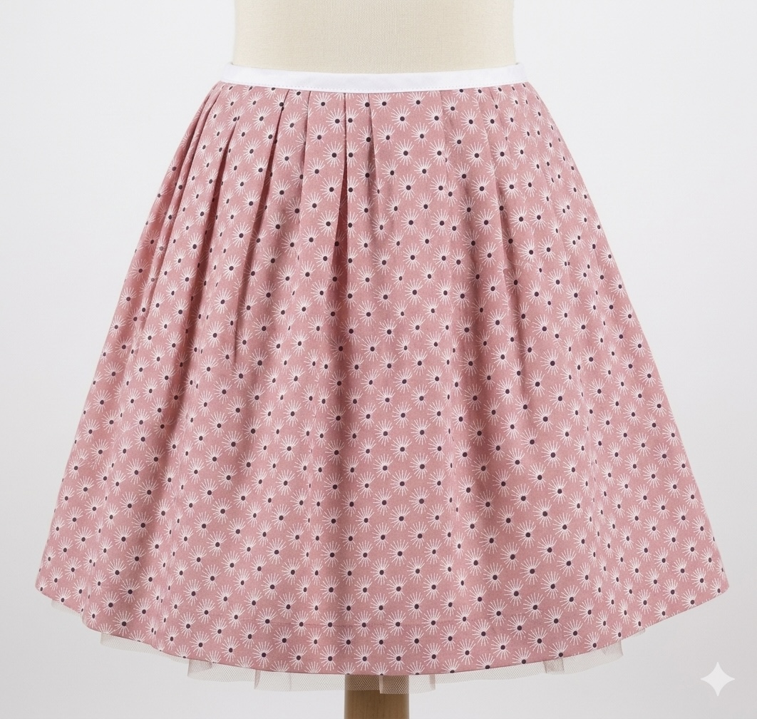 Baumwolle Fantasie rosa geblümt Baumwollstoff