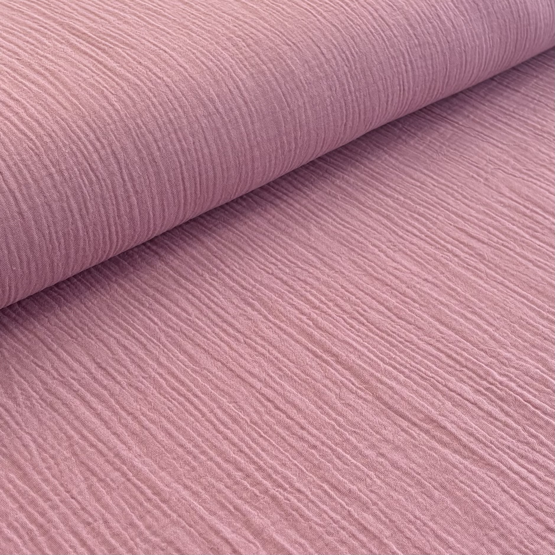 Musselin Musselinstoff double Gauze rosa