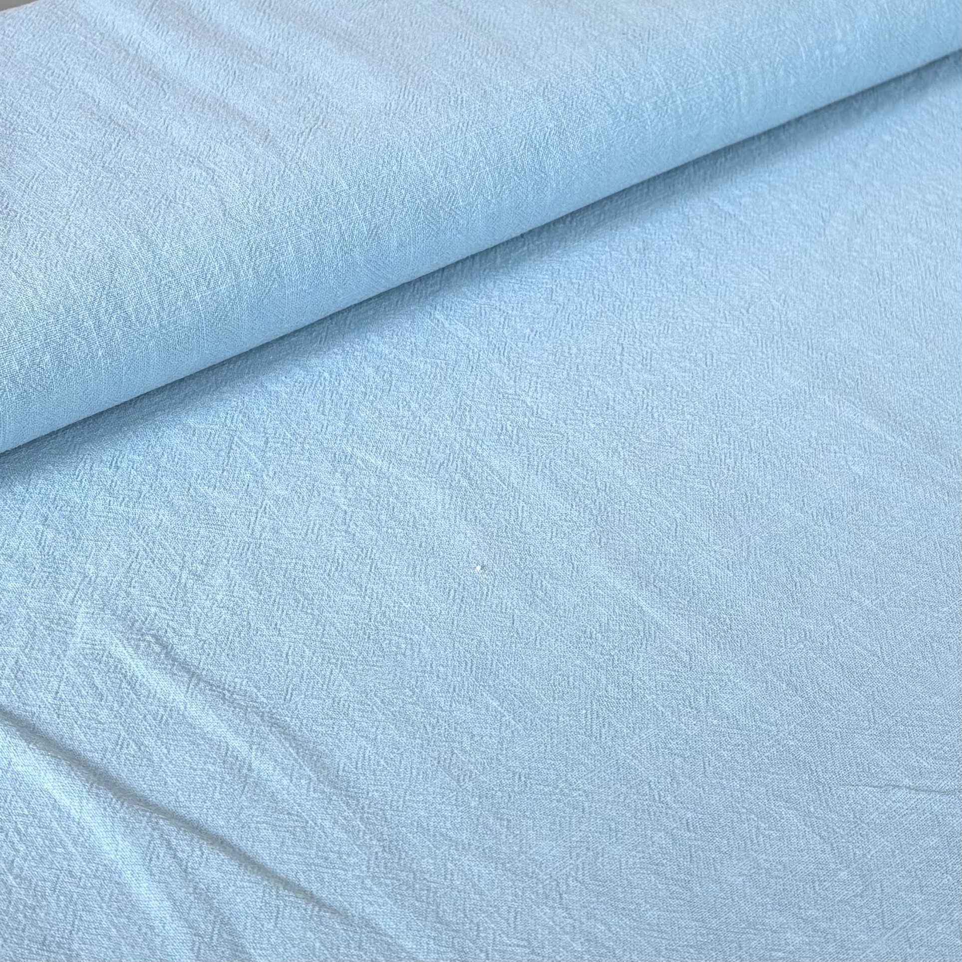 Leinen türkis Leinenstoff gewaschen