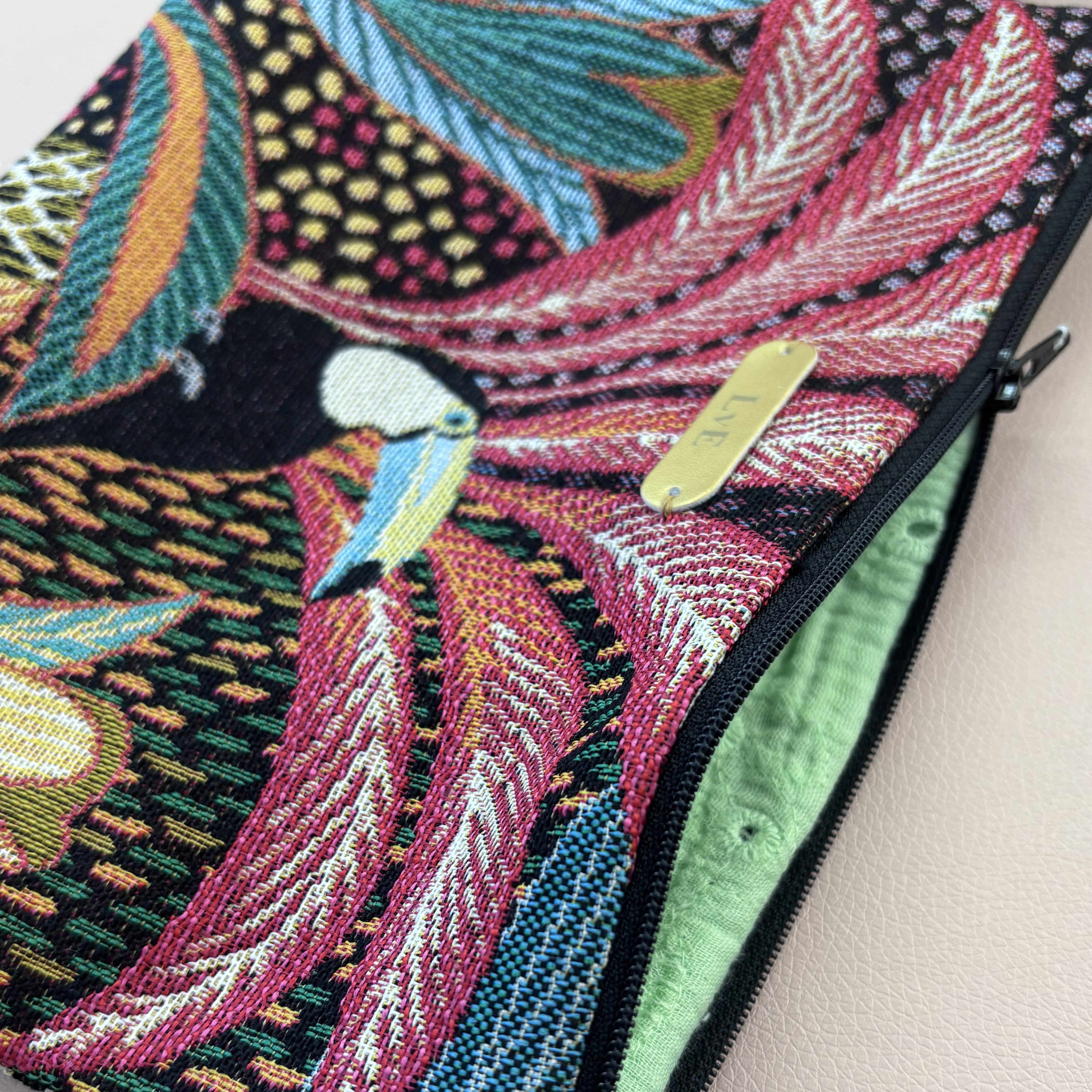 Tasche Handtasche Wiesntasche Tukan Unikat