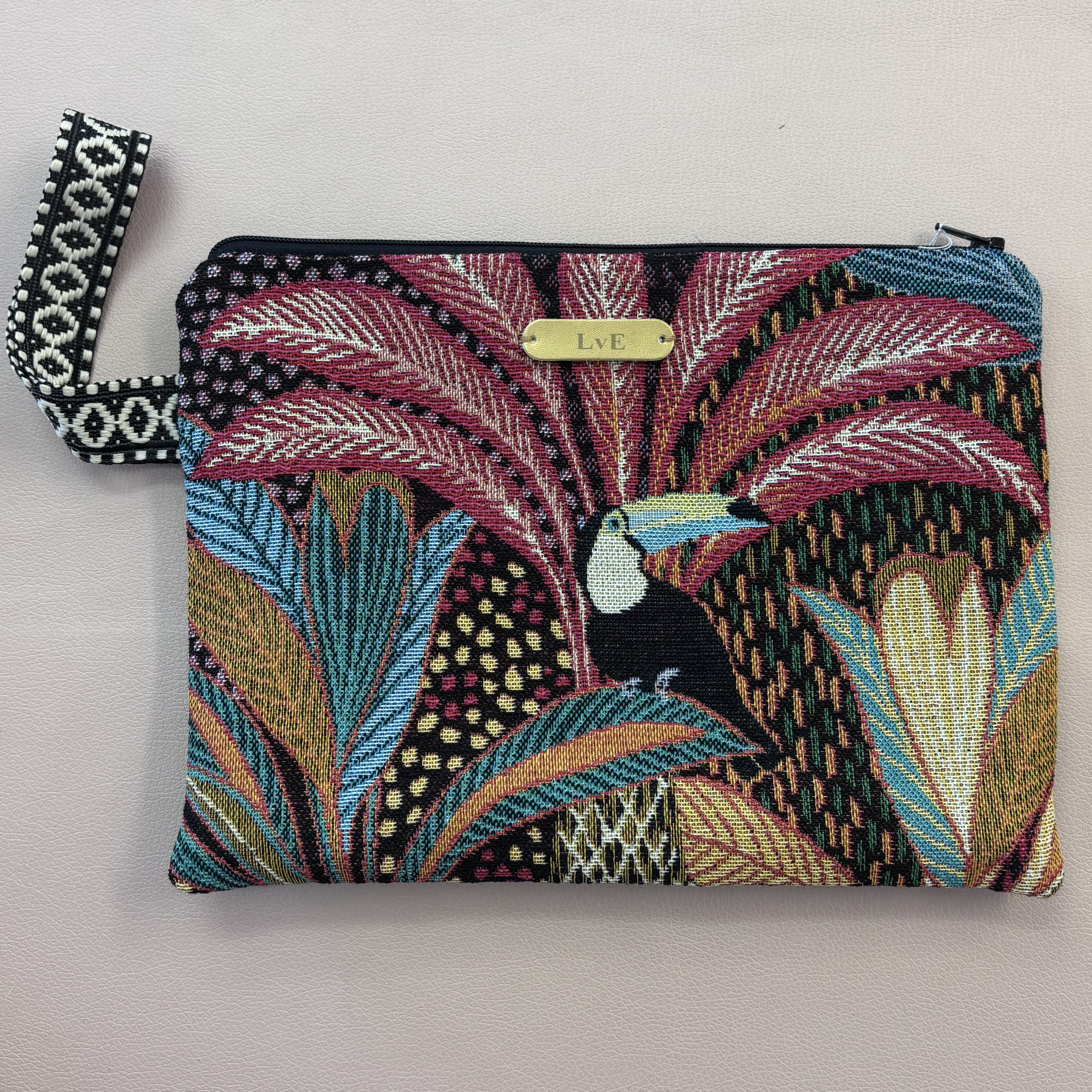 Tasche Handtasche Wiesntasche Tukan Unikat