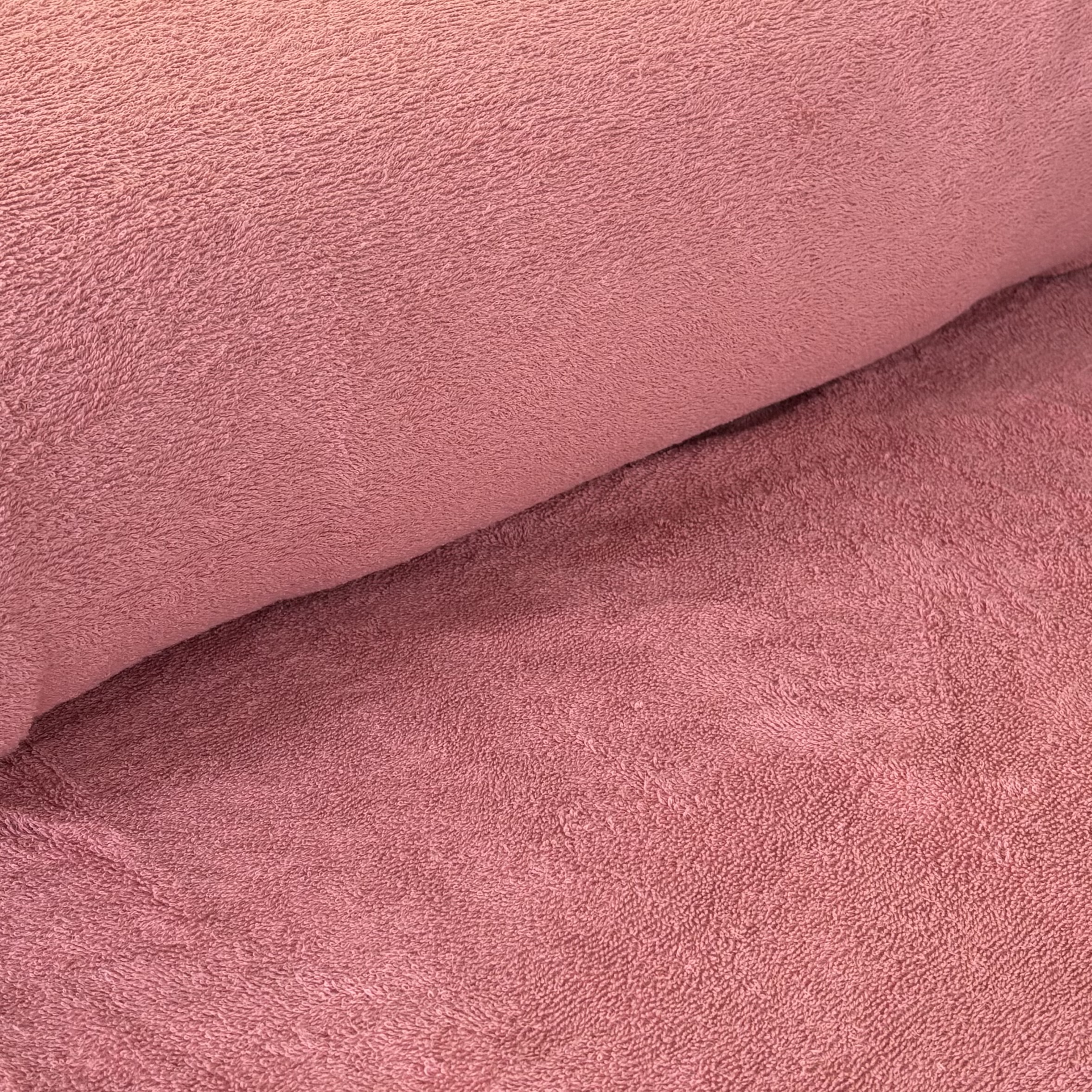 Frottèe Frotteestoff rosa