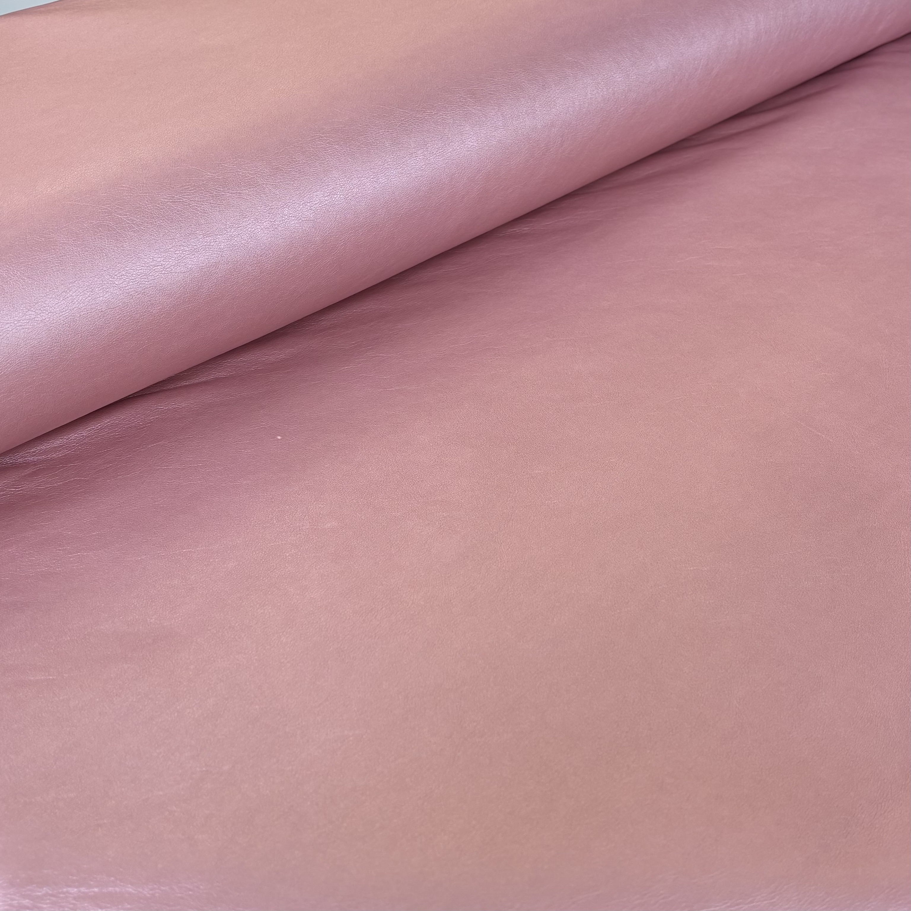 Kunstleder rosa metallic