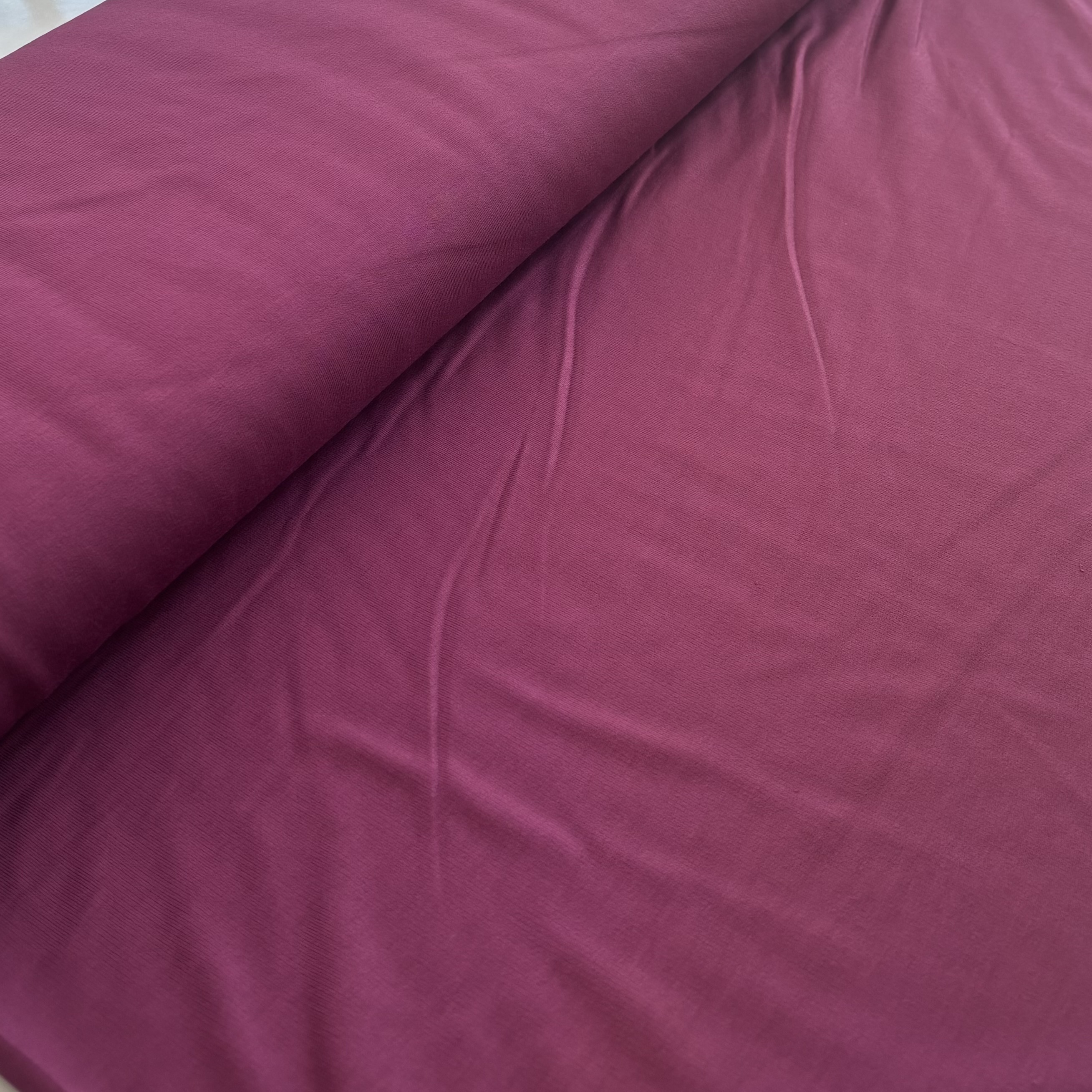 Jersey Bambusjersey rot dunkelrot aubergine