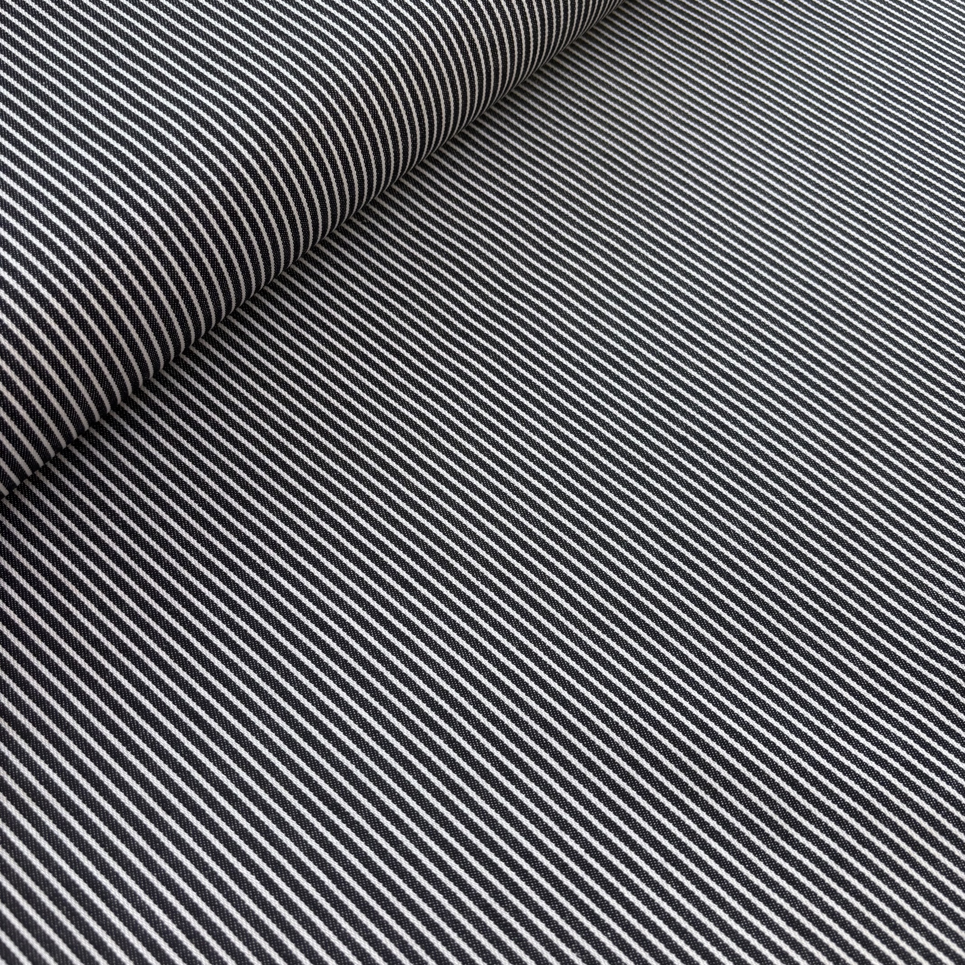 Canvas weiß schwarz gestreift