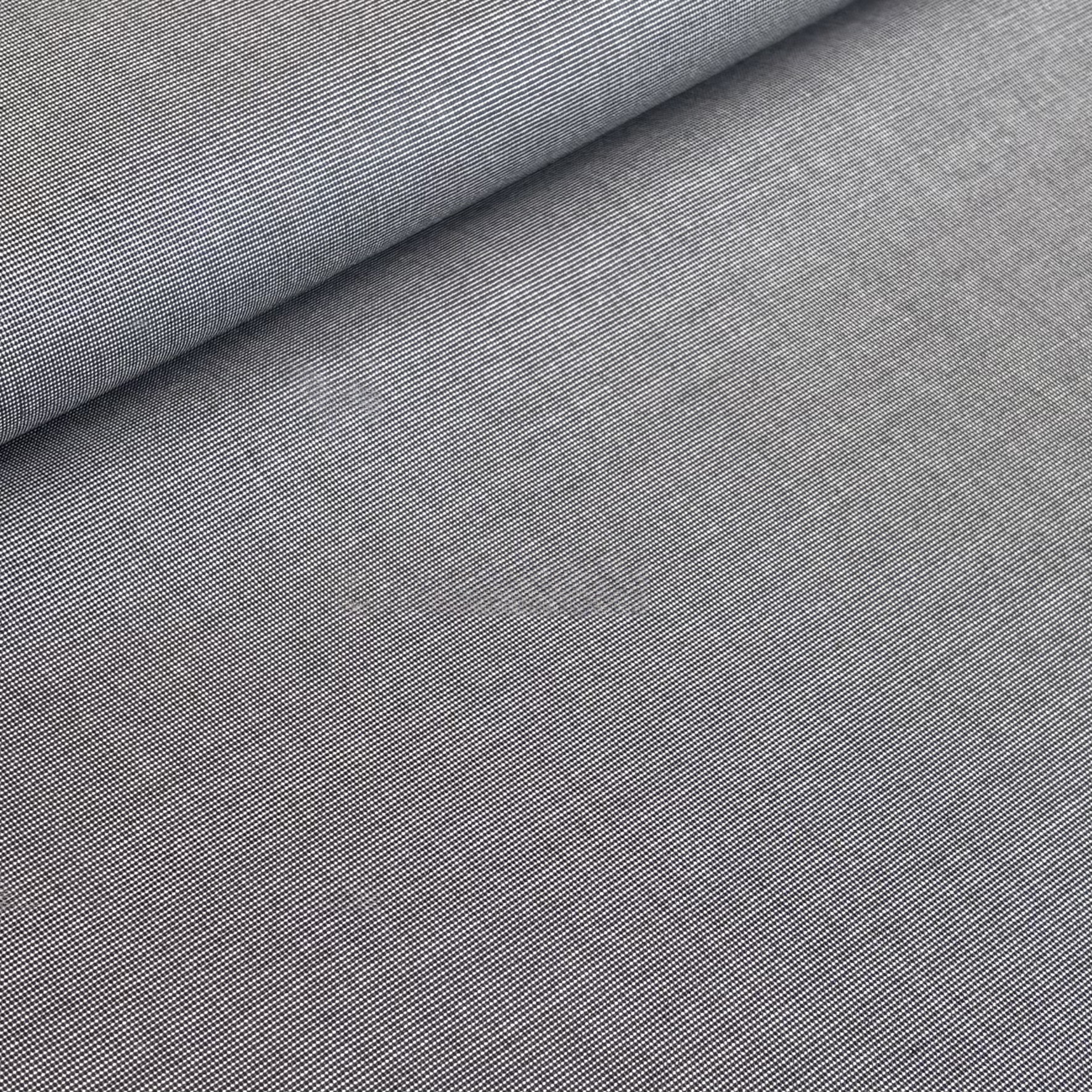 Viskosestoff mit Bananenfaser schwarz gemustert