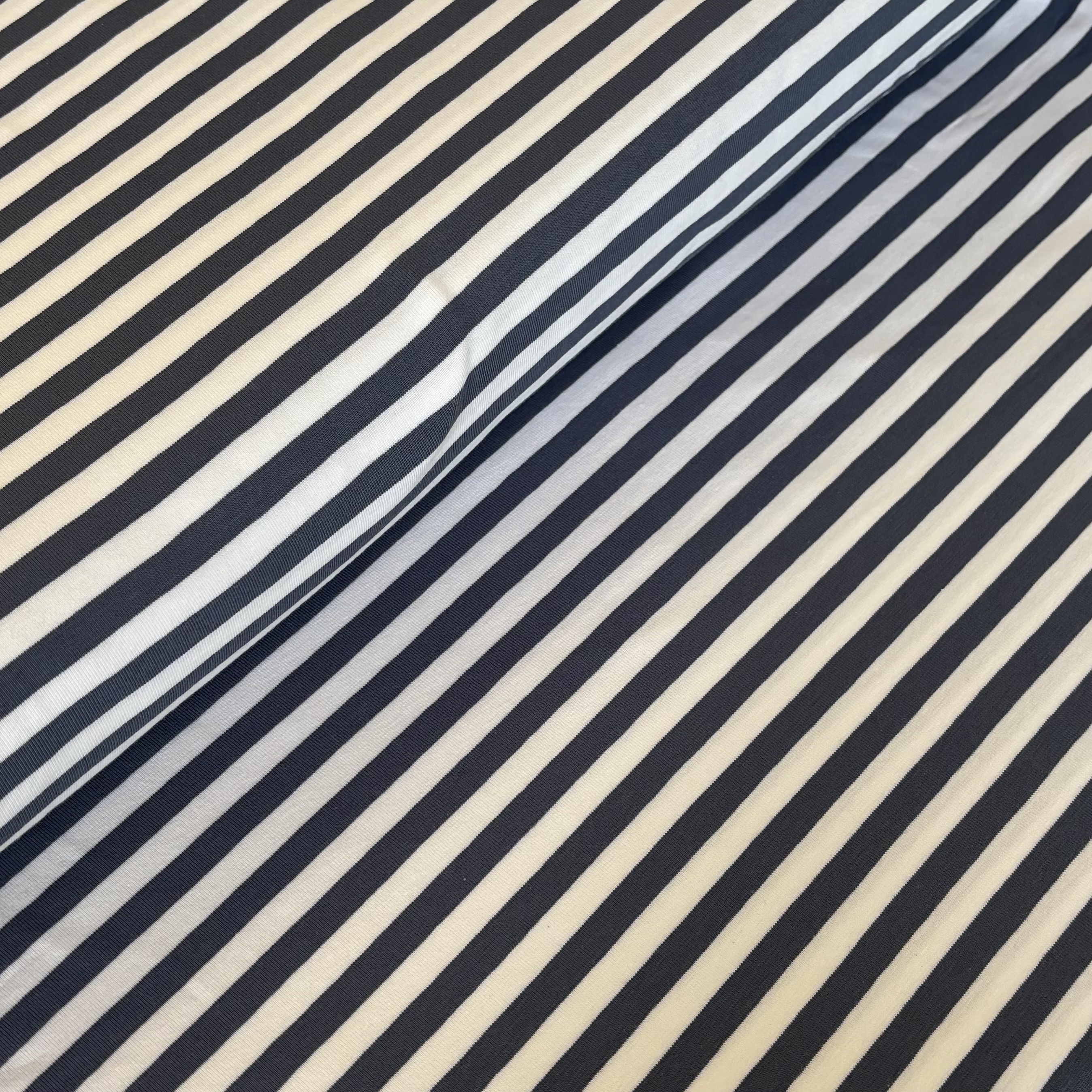 Jersey blau weiß gestreift